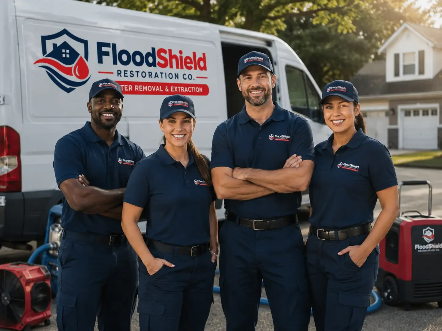 Flood Damage Restoration company in Leck Kill, PA