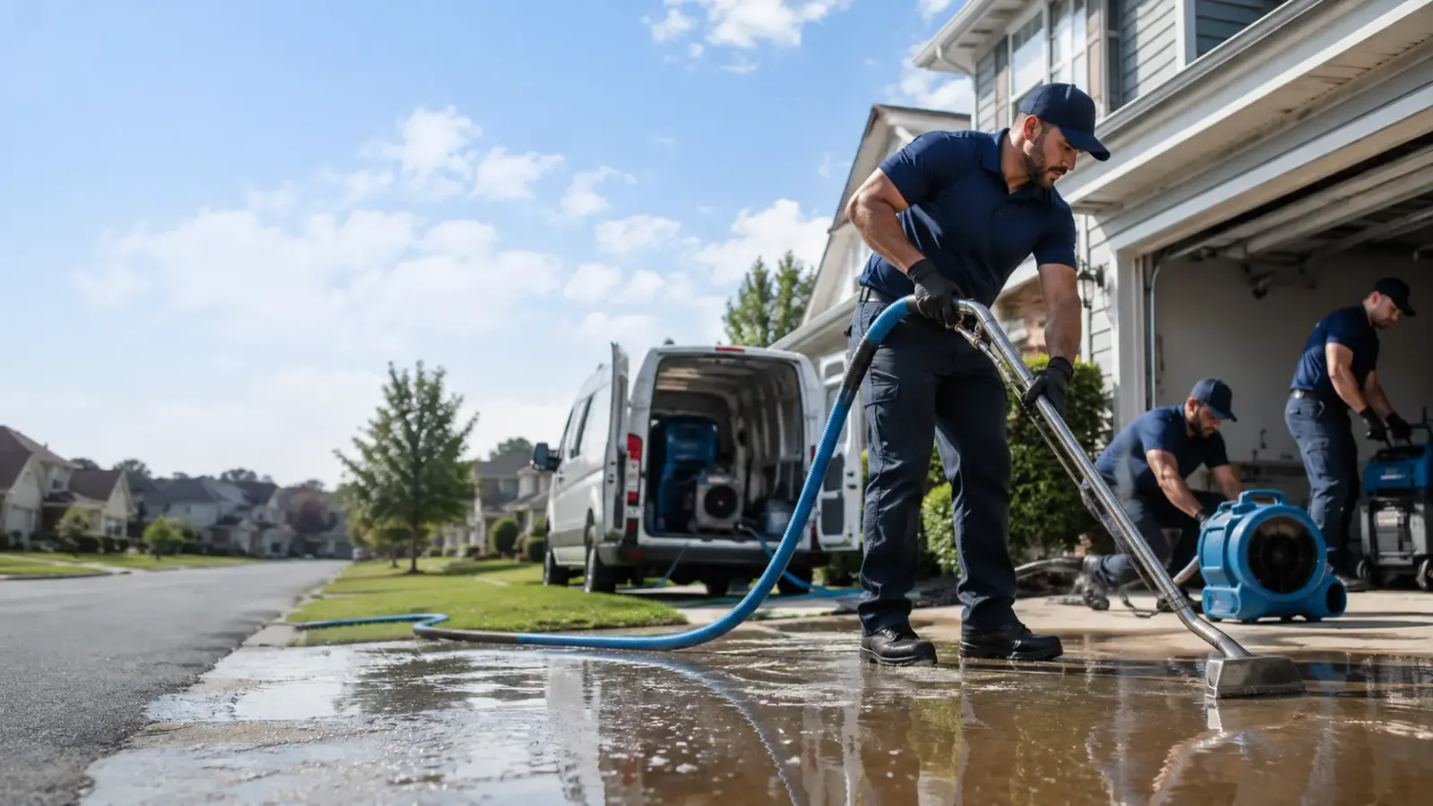 Flood Damage Restoration in Leck Kill, PA